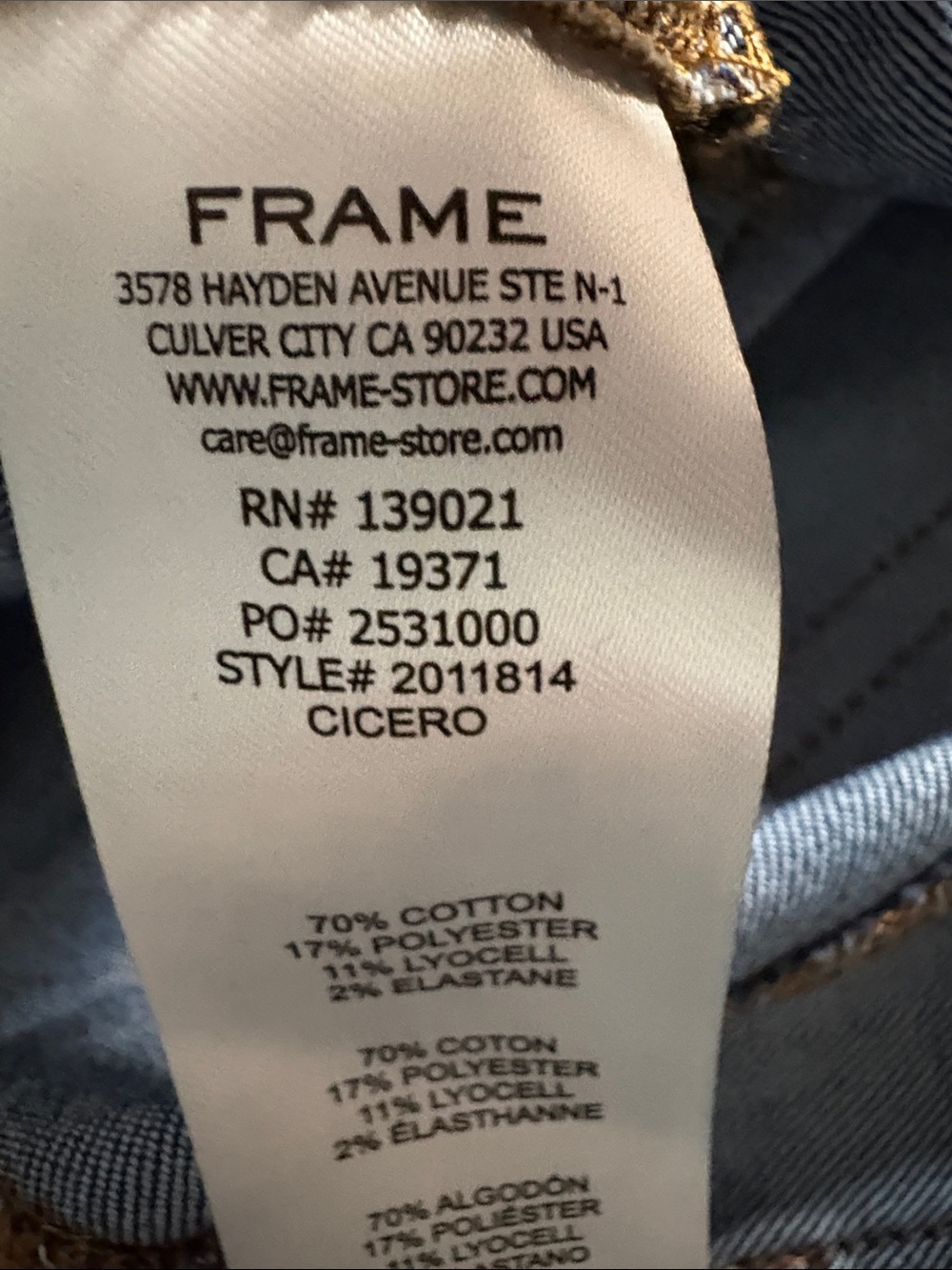 Frame The Anchor Denim Wide-Leg Relaxed Jeans - Picture 3 of 4